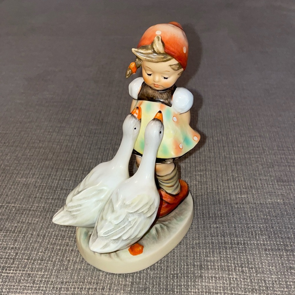 M. I. Hummel Porcelain Figurine: Goose Girl